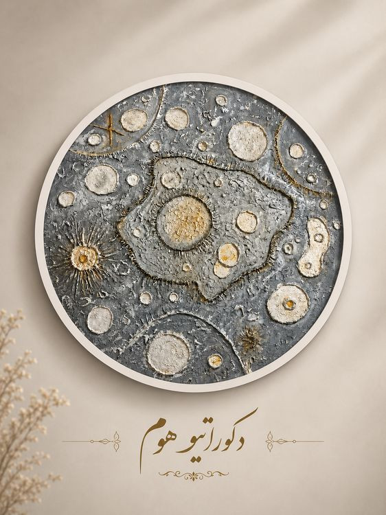 ماه دکوری قطر 120 سانتی متر (بزرگترین ماه دکوری)