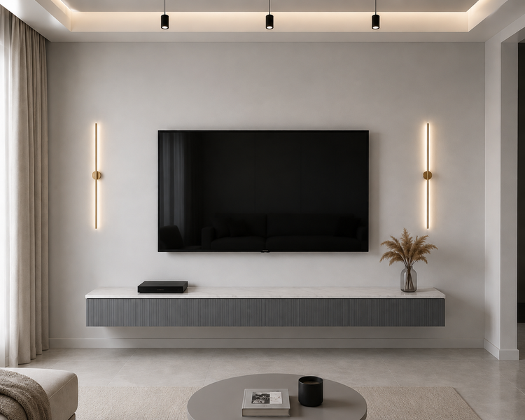 میز تلوزیون شیار دار جدید و مینیمال