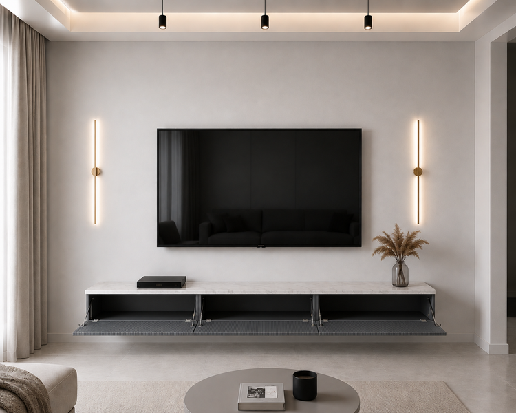 میز تلوزیون شیار دار جدید و مینیمال