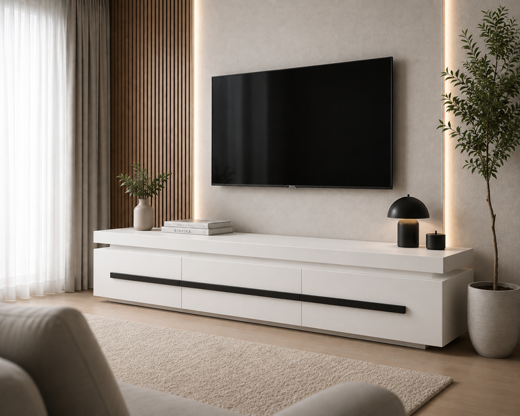 میز تلویزیون چری سبک مینیمال