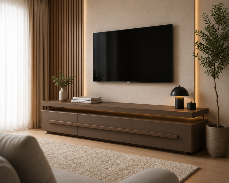 میز تلویزیون چری سبک مینیمال