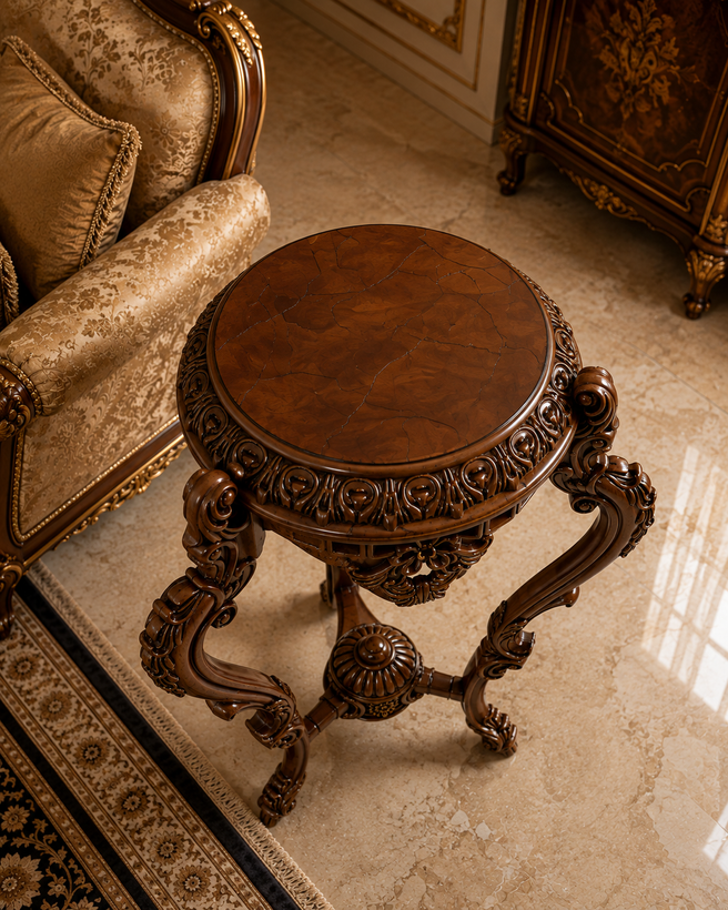 خرید میز کنار سالنی میز تلفن دکوراتیو هوم
