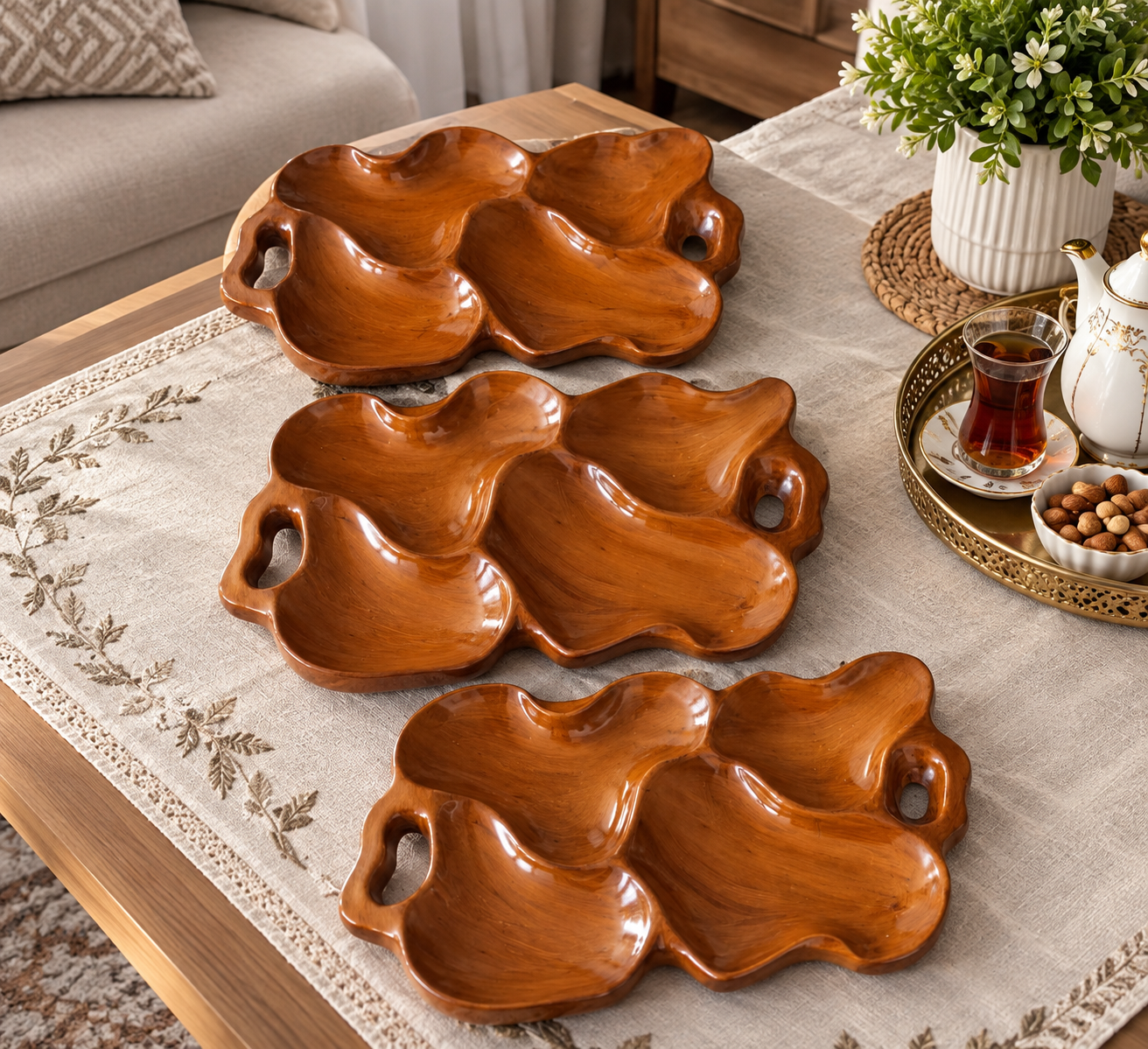 ست اردو خوری دفرمه سه عددی